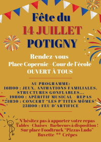 Feu d'artifice 2025