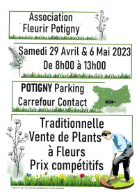 Vente de plants à Fleurs - Association Fleurir Potigny