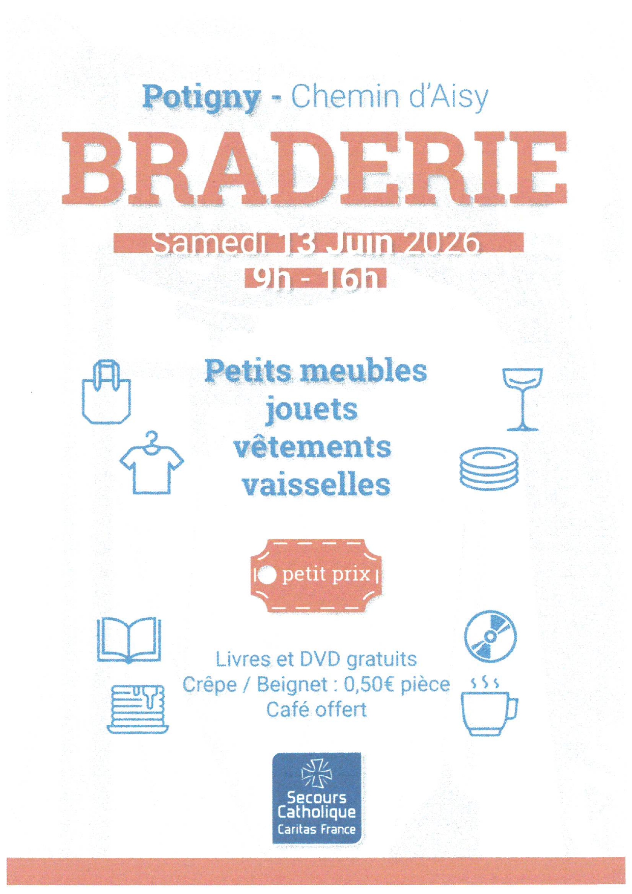 SECOURS CATHOLIQUE REPAS 7 MARS 2026