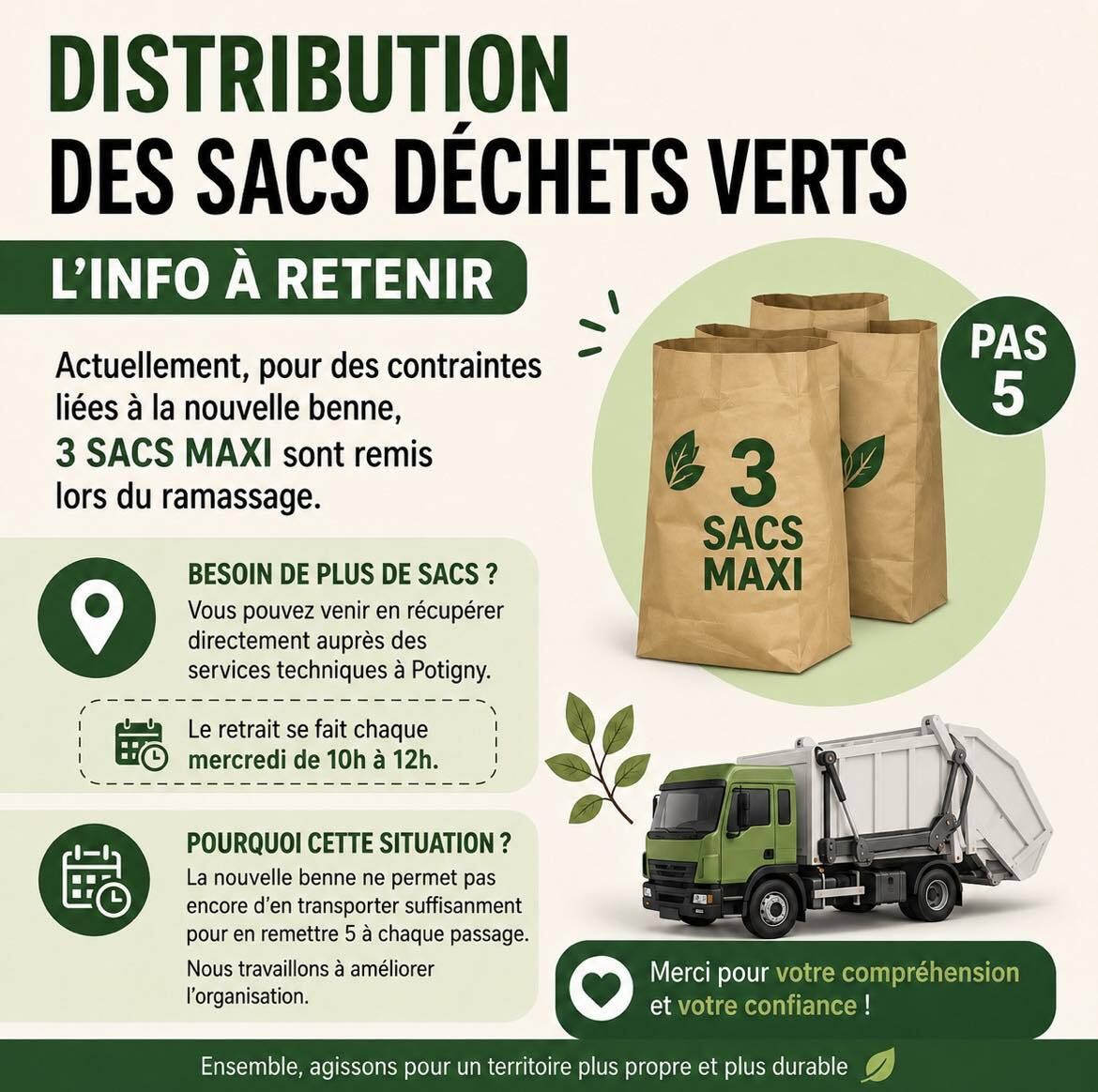 collecte des déchets verts
