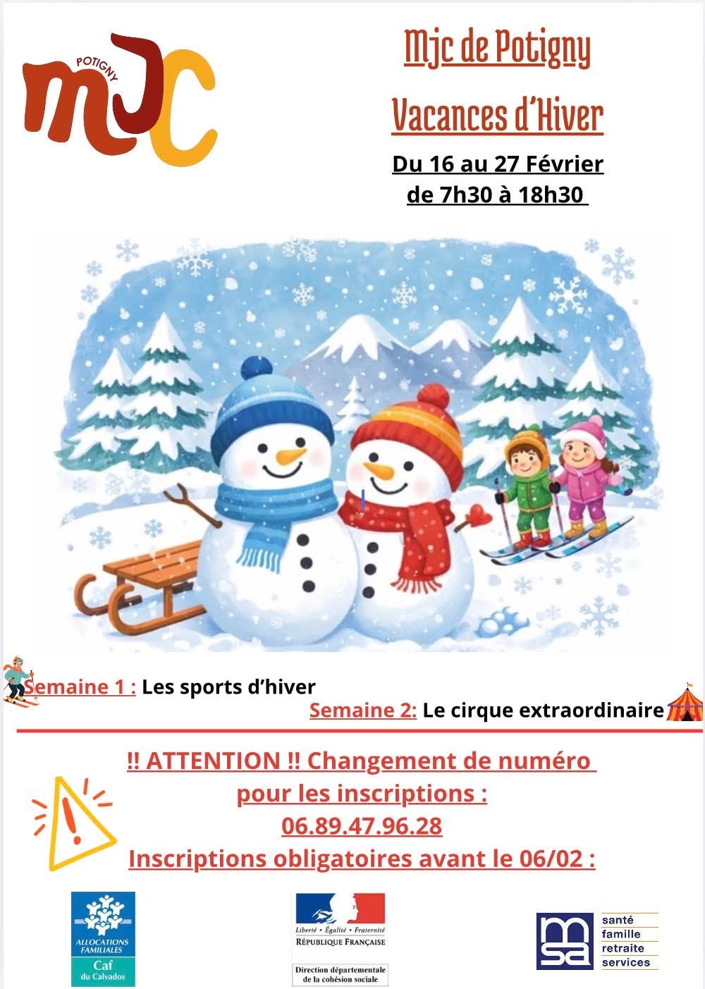 MJC Vacances Toussaint