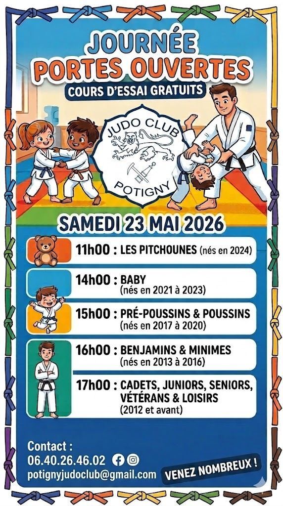 Potigny Découverte du judo